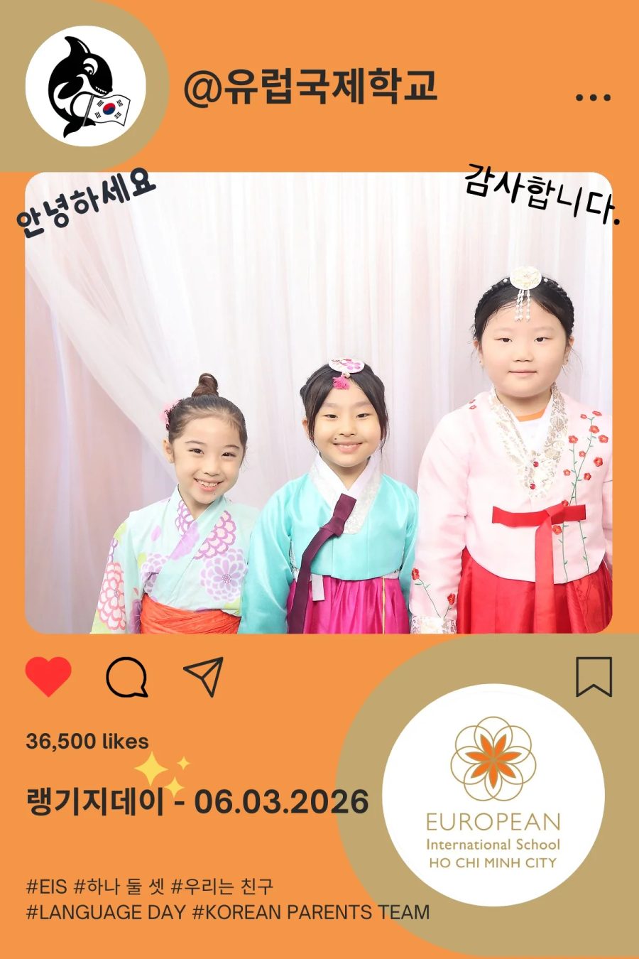 Language Day 2026 at European International School (EIS) in Ho Chi Minh City