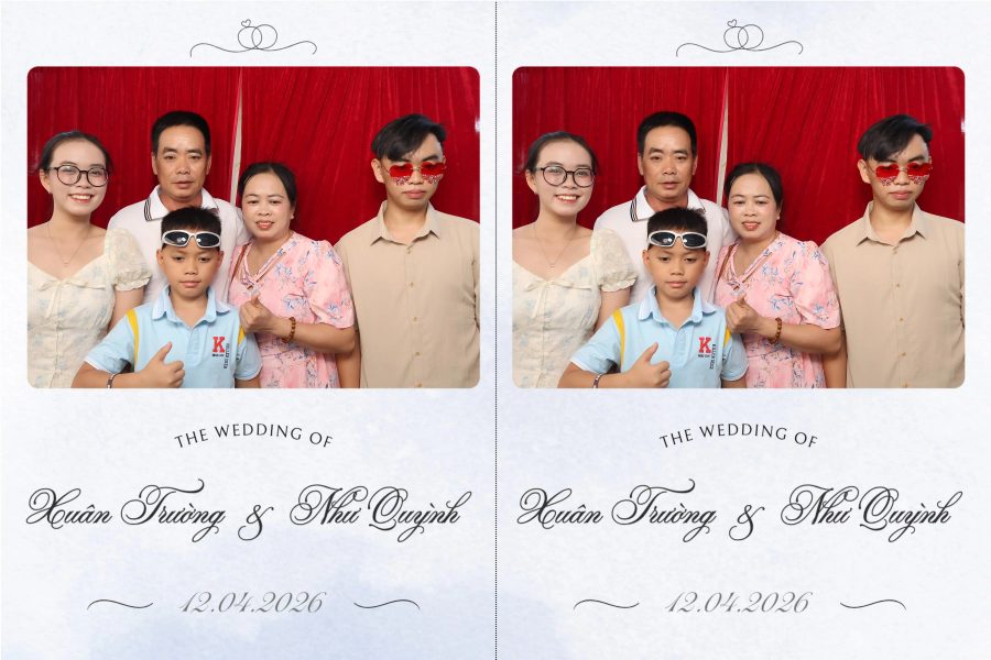 Chupbox Wedding Photobooth for Truong & Quynh at Luxury Palace