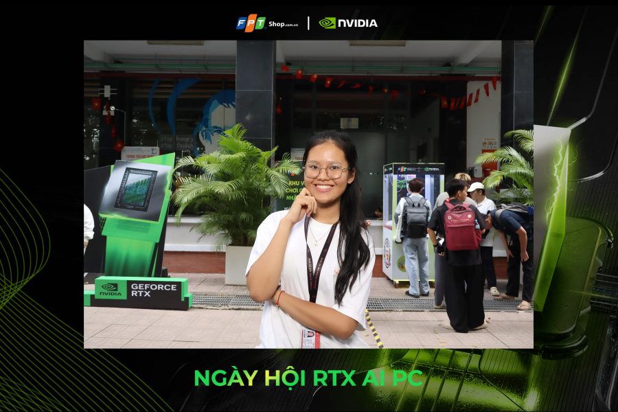 Chupbox Photobooth activity for Nvidia Promotion at University of Economics and Law