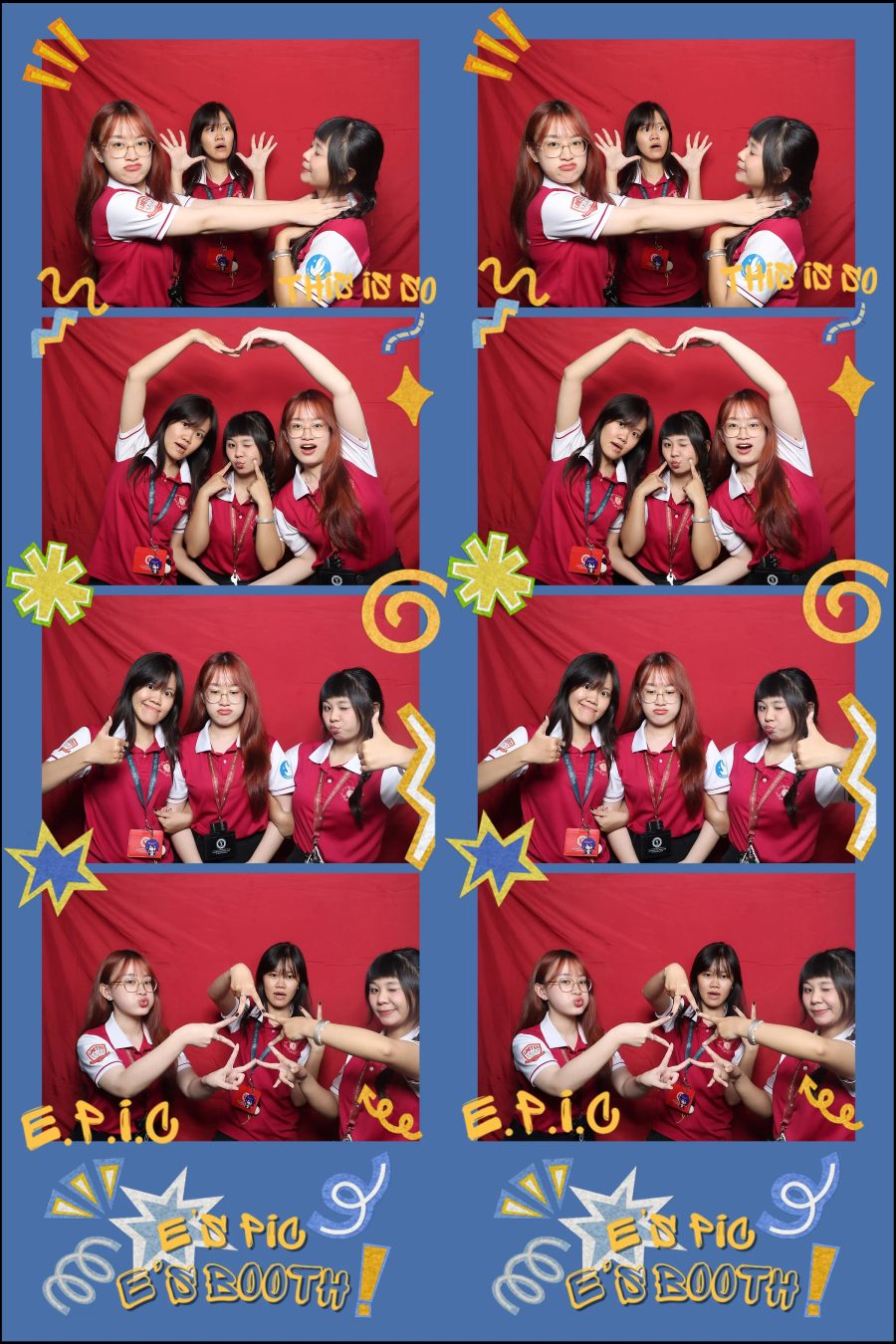 Chupbox Photobooth photo at The EPIC Club of HCMC University of Law