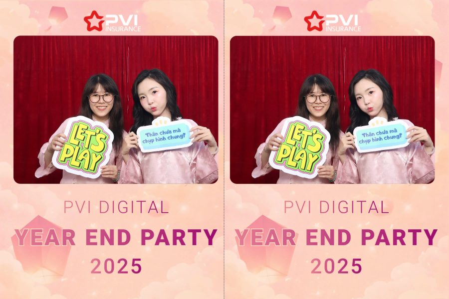 Chupbox Photobooth at LAGARDEN for PVI Year-end party