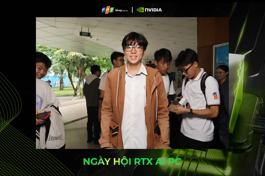 Chupbox Photobooth activity for Nvidia Promotion at University of Information Technology