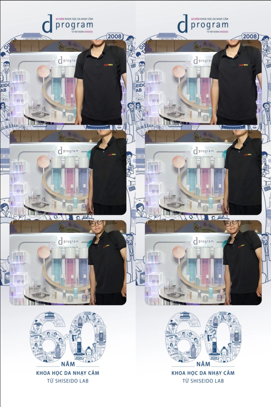 D program by Shiseido 60th Anniversary Promotion at Aeon Mall Tân Phú