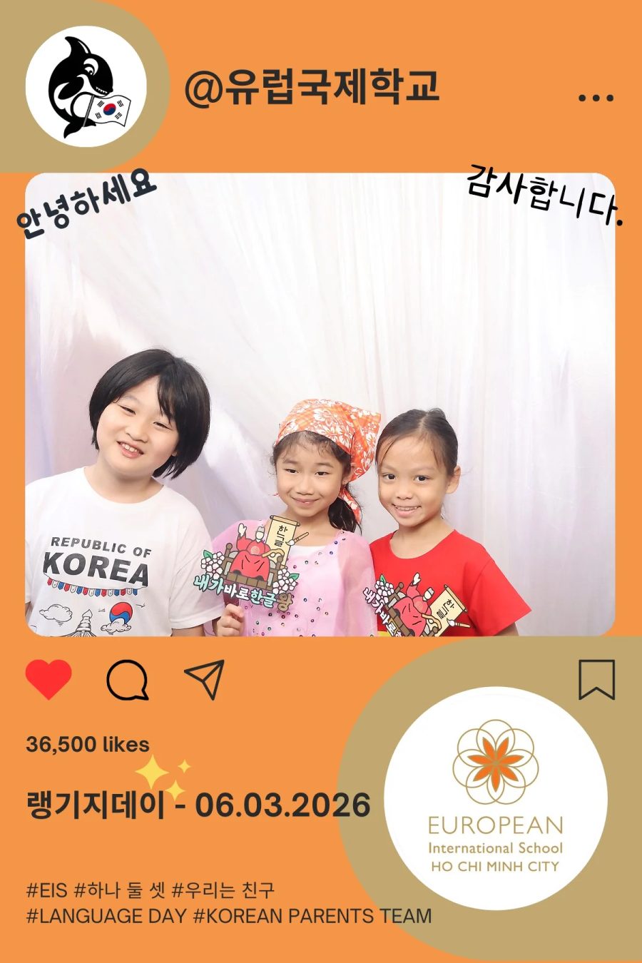 Language Day 2026 at European International School (EIS) in Ho Chi Minh City