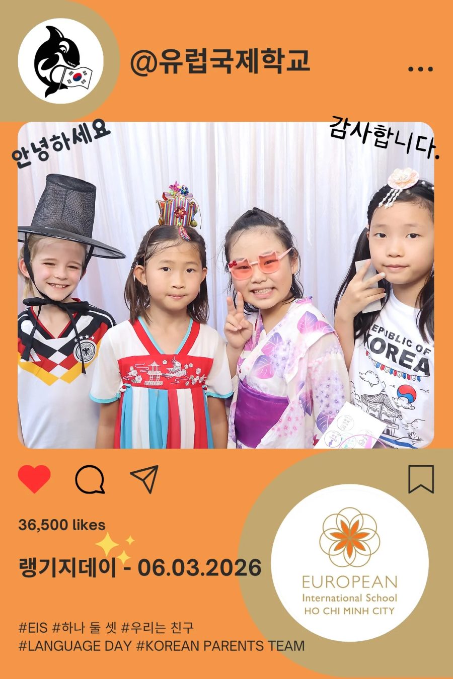 Language Day 2026 at European International School (EIS) in Ho Chi Minh City