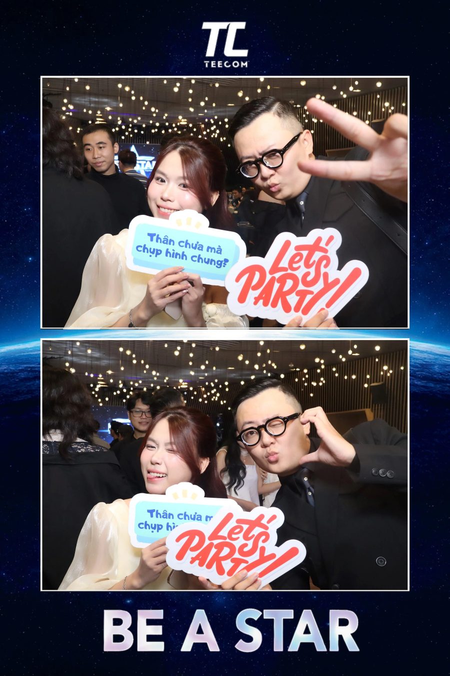 Chupbox Photobooth for Year-end party 2026 of Teecom at Capella Gallery Hall