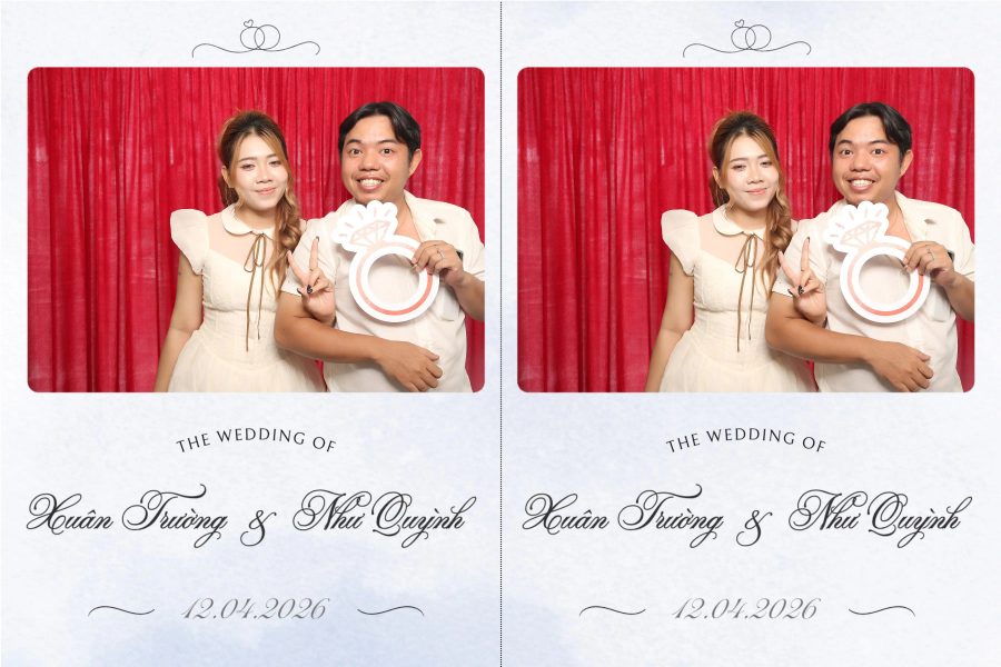 Chupbox Wedding Photobooth for Truong & Quynh at Luxury Palace