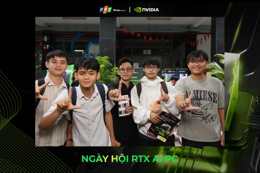 Chupbox Photobooth activity for Nvidia Promotion at University of Economics and Law