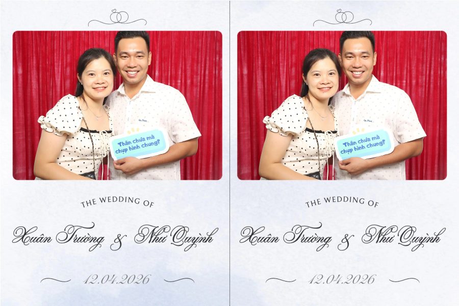 Chupbox Wedding Photobooth for Truong & Quynh at Luxury Palace