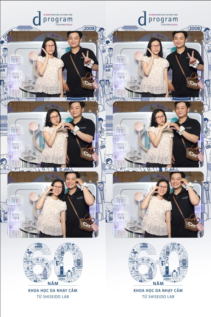 D program by Shiseido 60th Anniversary Promotion at Aeon Mall Tân Phú