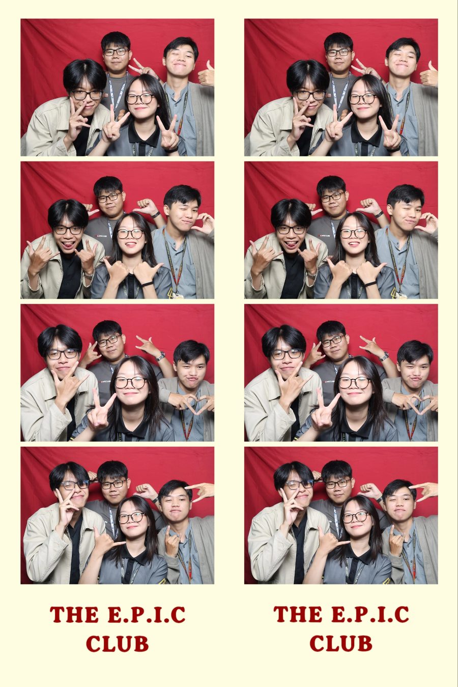 Chupbox Photobooth photo at The EPIC Club of HCMC University of Law