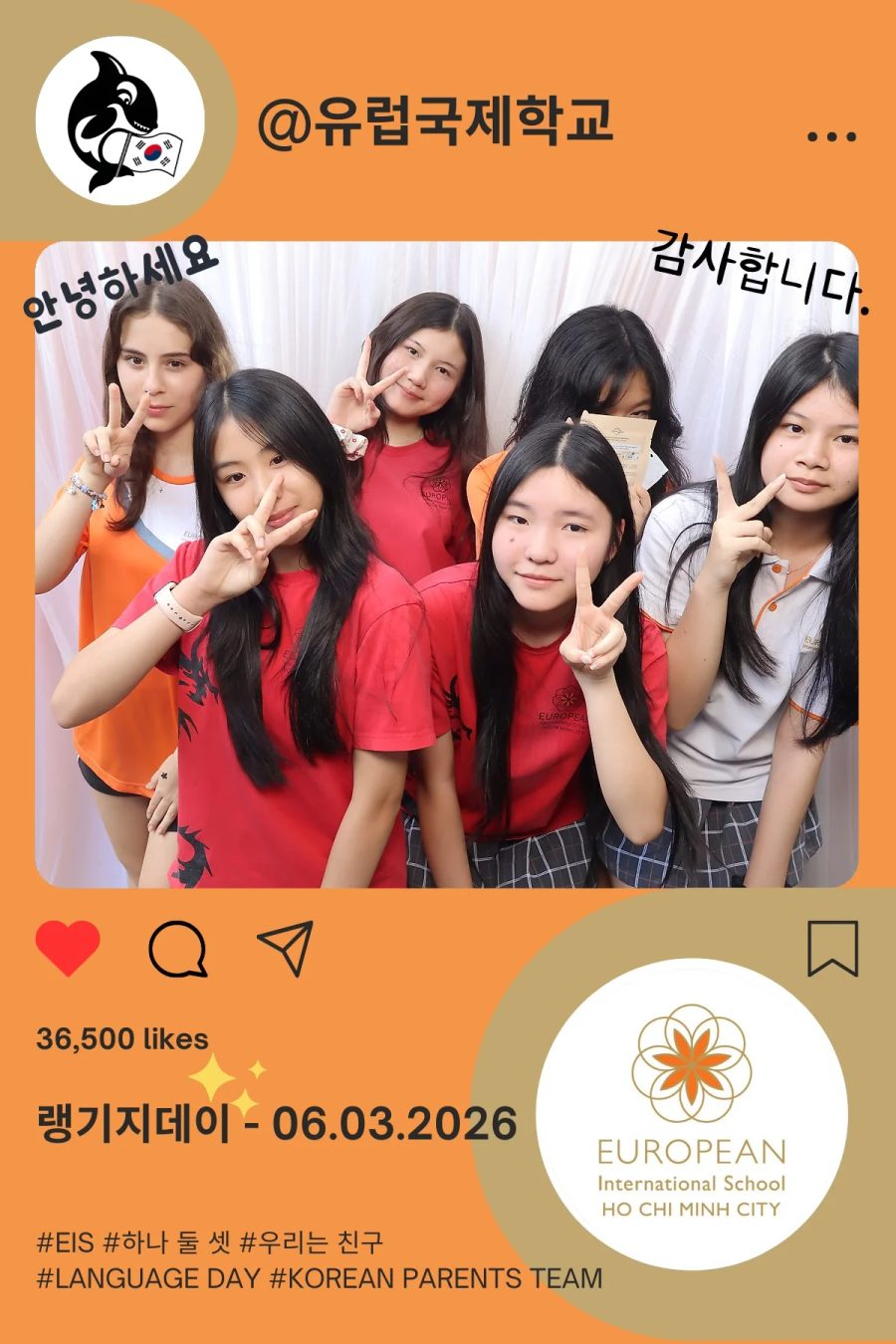 Language Day 2026 at European International School (EIS) in Ho Chi Minh City