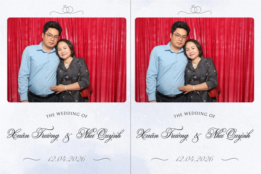 Chupbox Wedding Photobooth for Truong & Quynh at Luxury Palace
