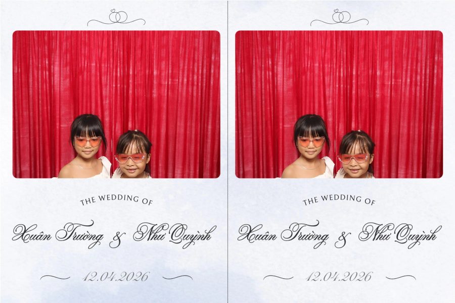 Chupbox Wedding Photobooth for Truong & Quynh at Luxury Palace