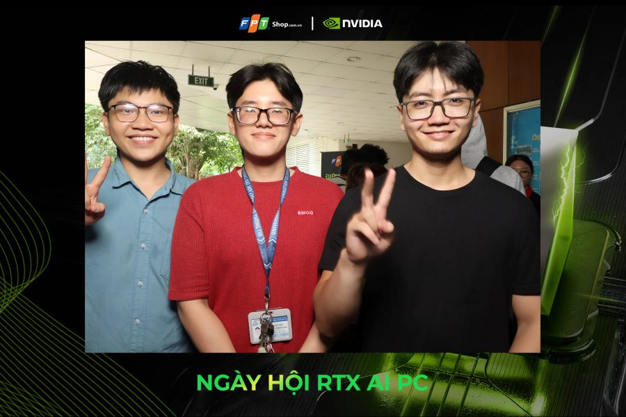 Chupbox Photobooth activity for Nvidia Promotion at University of Information Technology