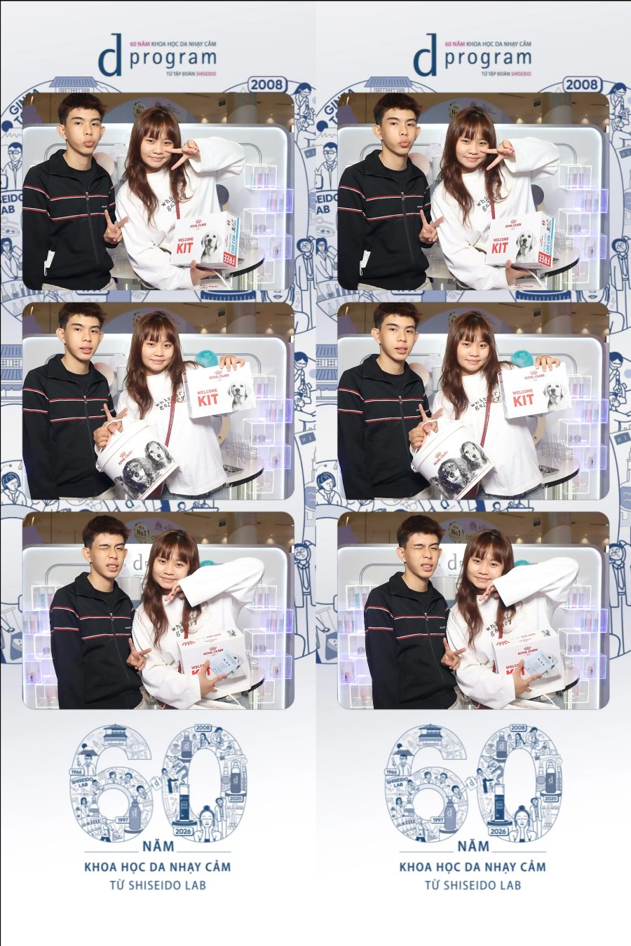 D program by Shiseido 60th Anniversary Promotion at Aeon Mall Tân Phú