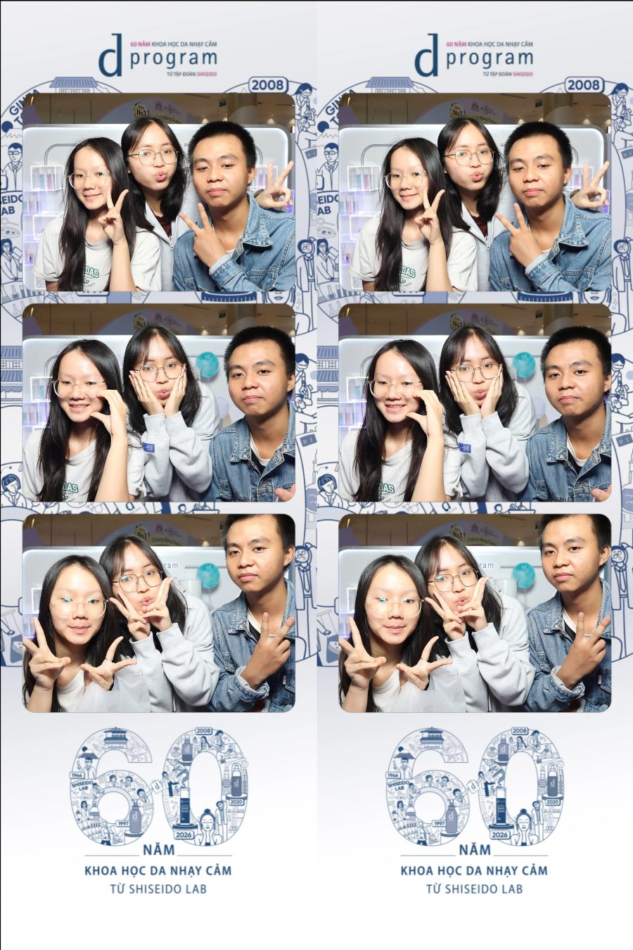 D program by Shiseido 60th Anniversary Promotion at Aeon Mall Tân Phú