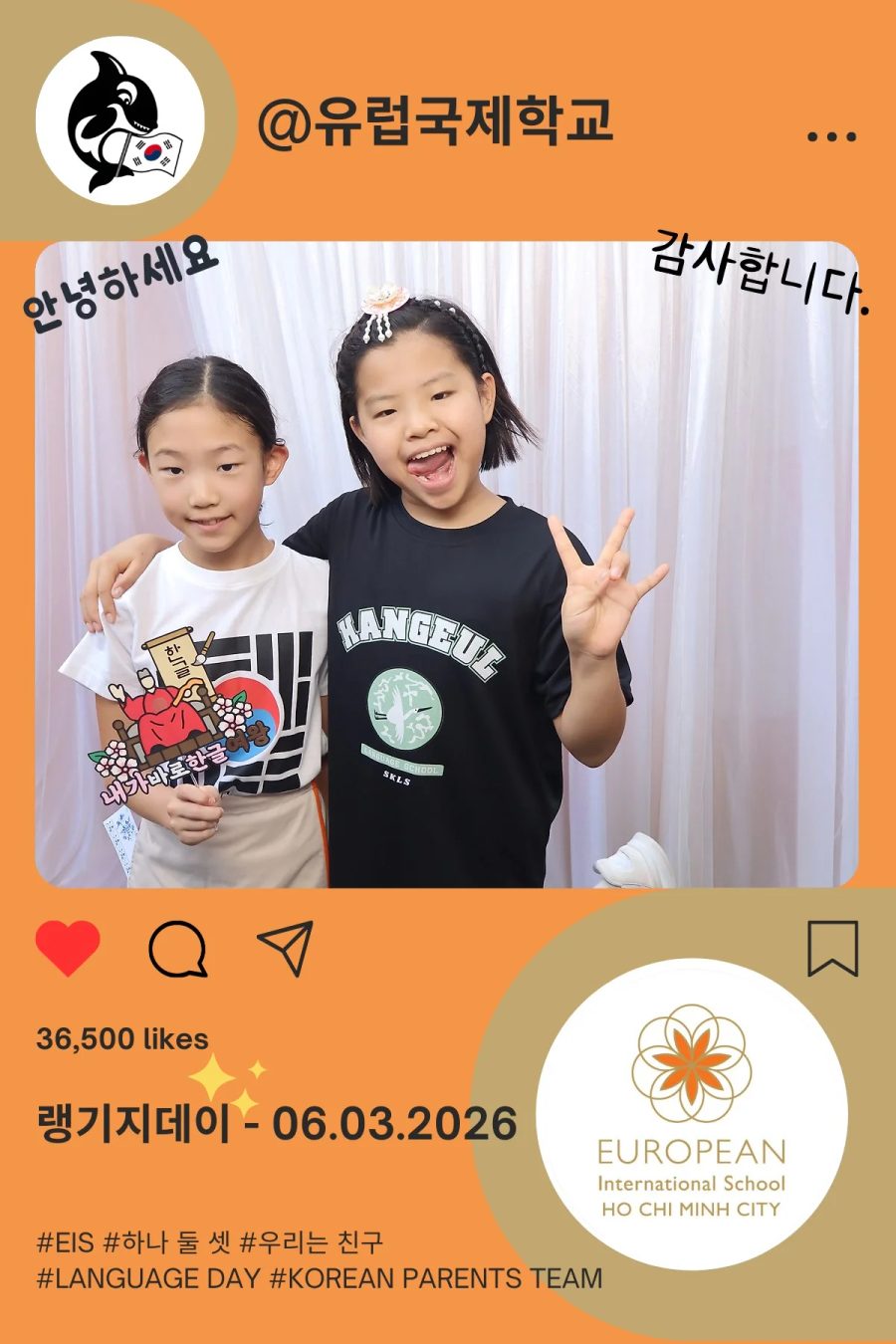 Language Day 2026 at European International School (EIS) in Ho Chi Minh City