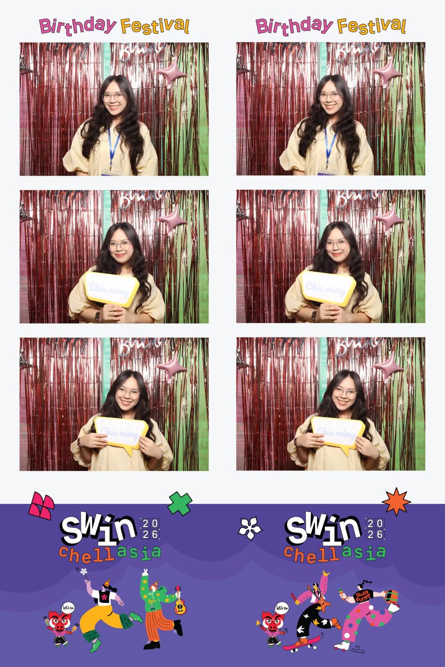 Chupbox Photobooth Operation at Swinchellasia 2026