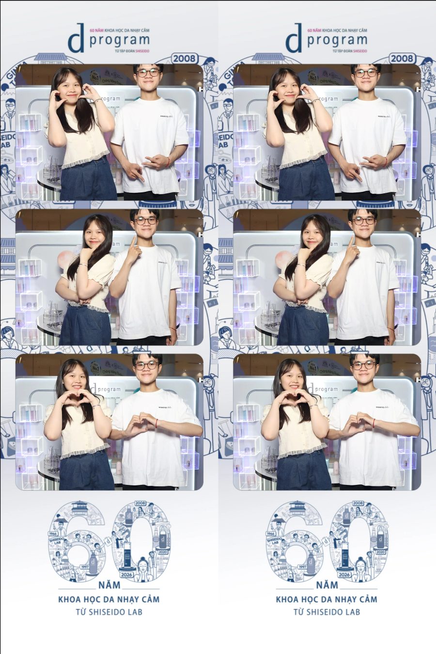 D program by Shiseido 60th Anniversary Promotion at Aeon Mall Tân Phú