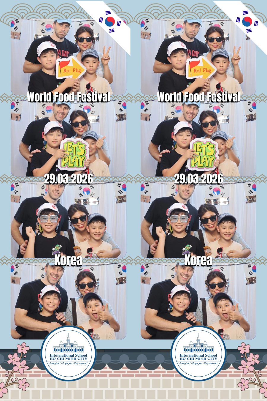 Chupbox Photobooth photos at International School HCMC (ISHCMC)