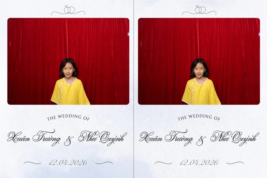 Chupbox Wedding Photobooth for Truong & Quynh at Luxury Palace