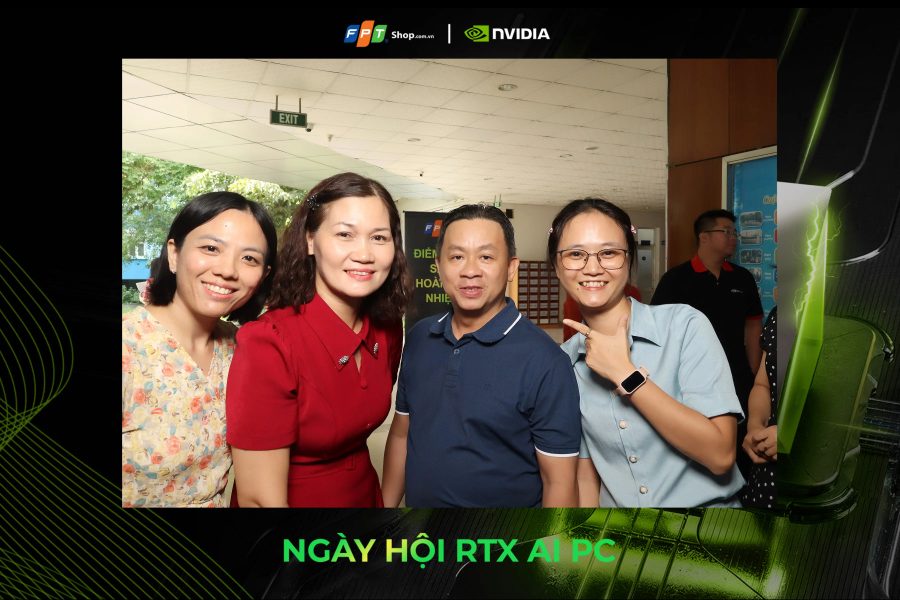 Chupbox Photobooth activity for Nvidia Promotion at University of Information Technology