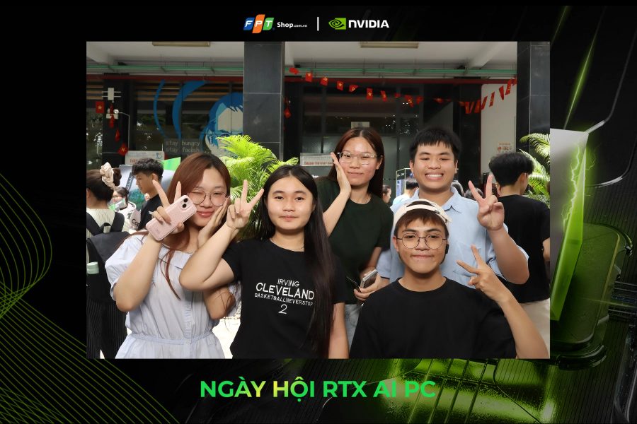 Chupbox Photobooth activity for Nvidia Promotion at University of Economics and Law