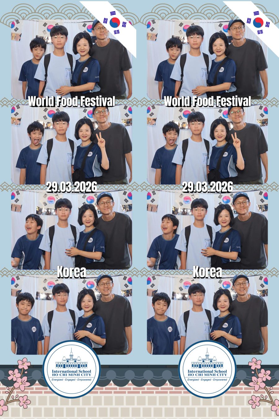 Chupbox Photobooth photos at International School HCMC (ISHCMC)