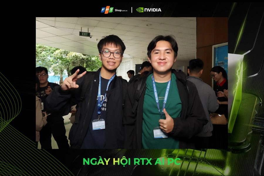 Chupbox Photobooth activity for Nvidia Promotion at University of Information Technology