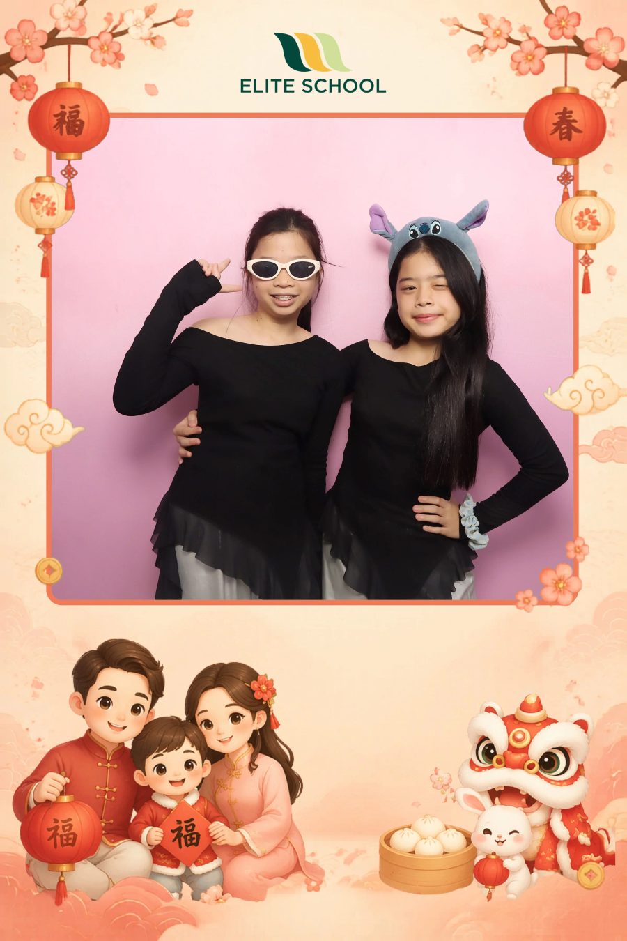Chupbox Photobooth for Family day at Elite School Binh Duong