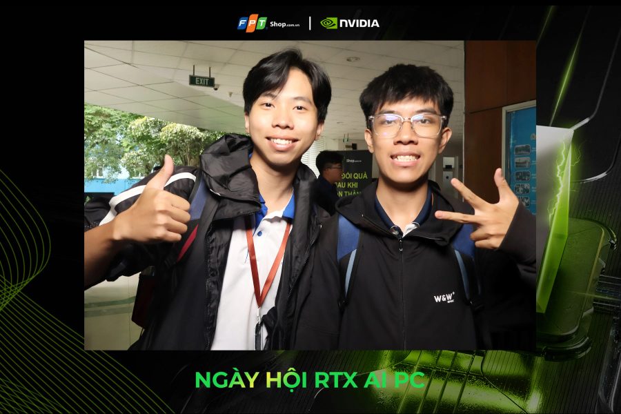 Chupbox Photobooth activity for Nvidia Promotion at University of Information Technology