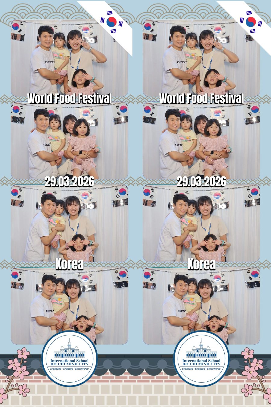 Chupbox Photobooth photos at International School HCMC (ISHCMC)