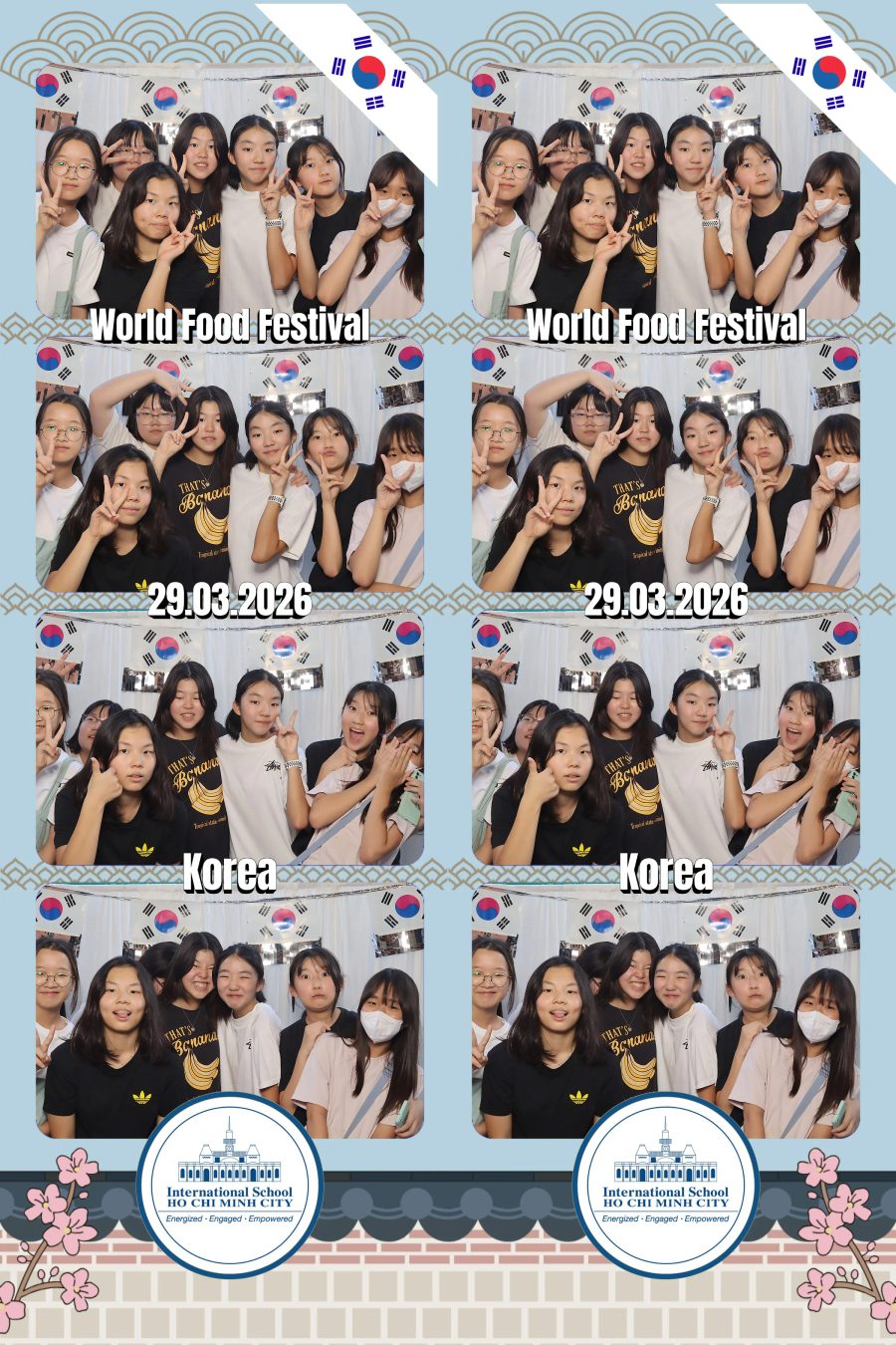 Chupbox Photobooth photos at International School HCMC (ISHCMC)