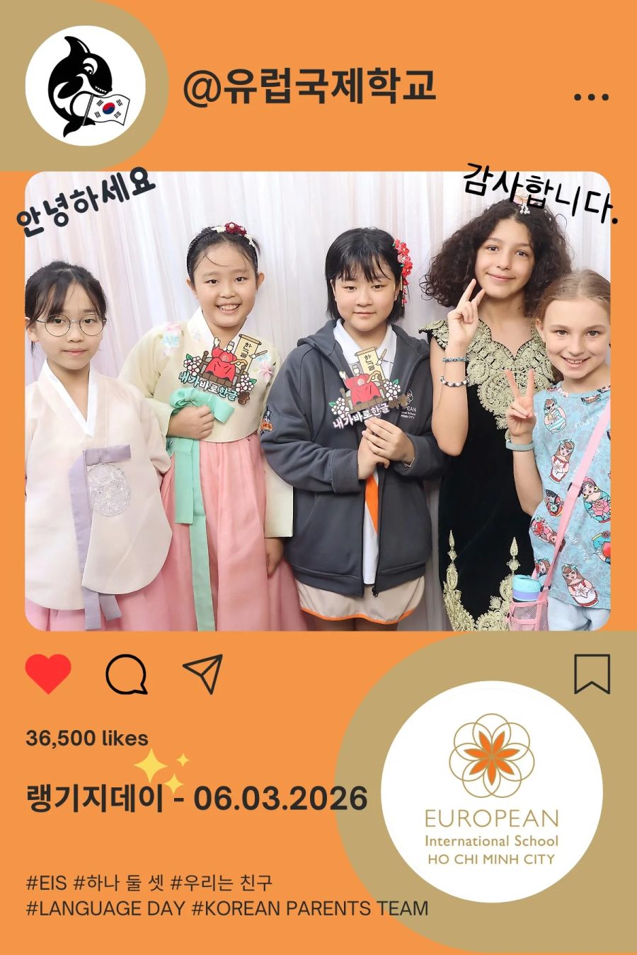 Language Day 2026 at European International School (EIS) in Ho Chi Minh City