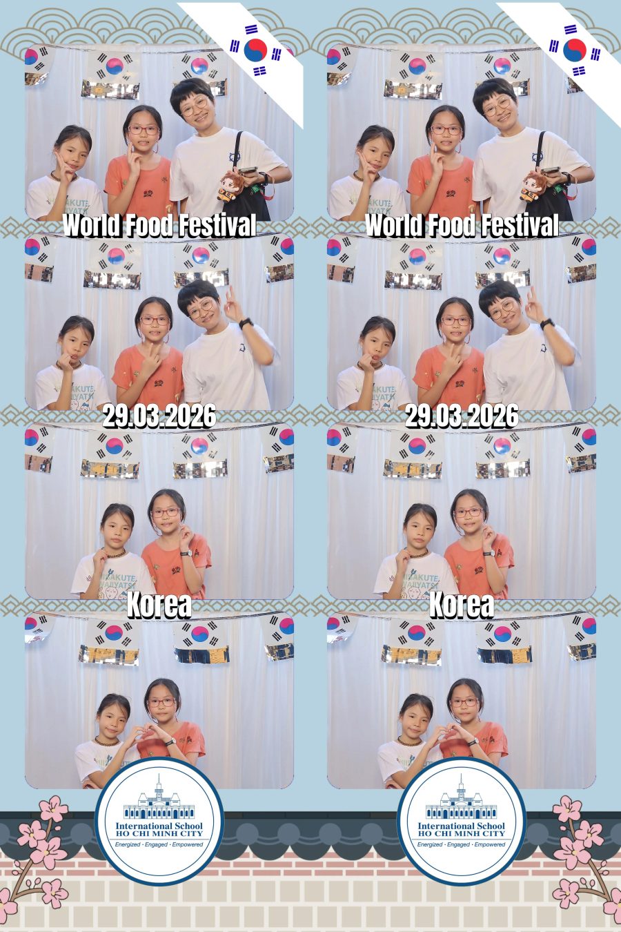 Chupbox Photobooth photos at International School HCMC (ISHCMC)