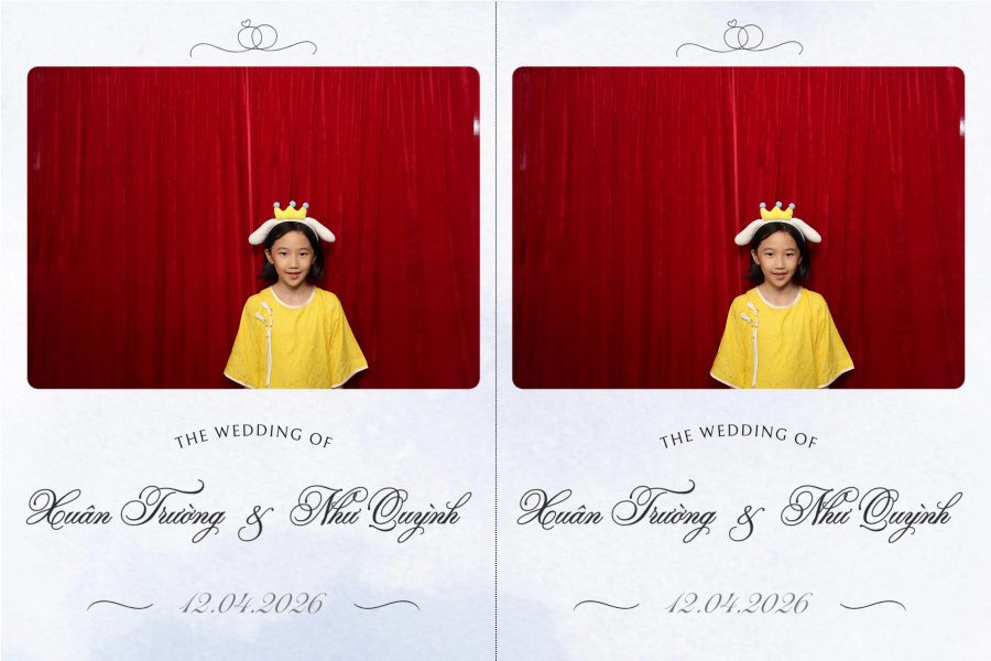 Chupbox Wedding Photobooth for Truong & Quynh at Luxury Palace