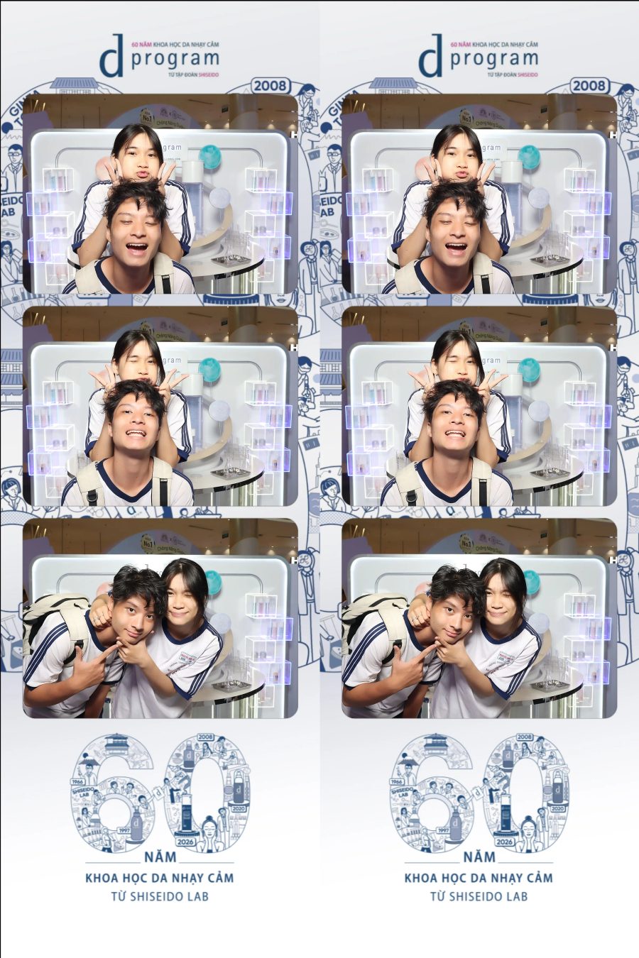 D program by Shiseido 60th Anniversary Promotion at Aeon Mall Tân Phú