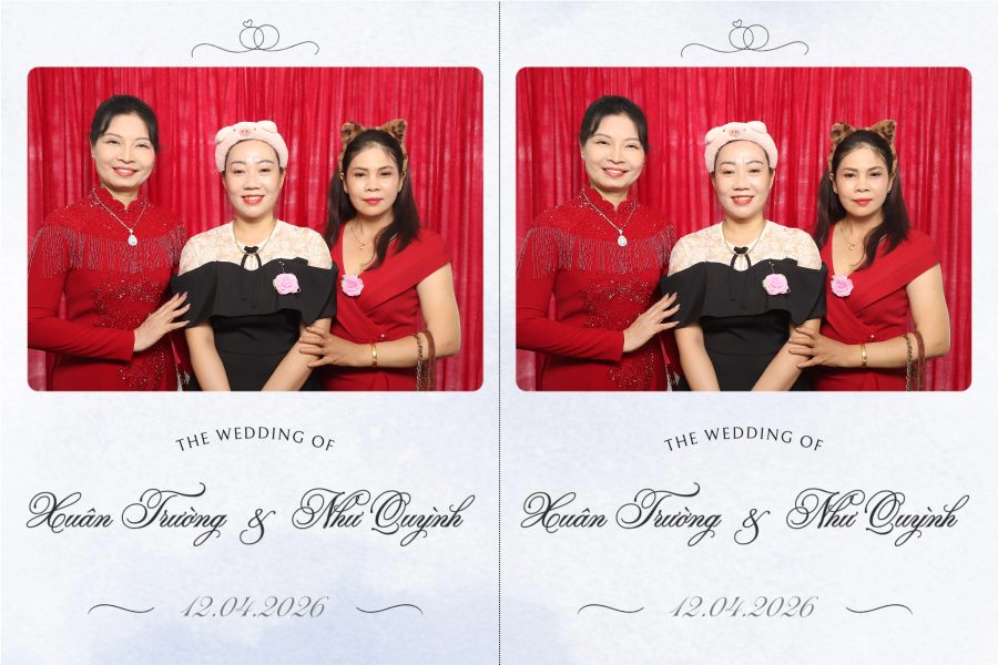Chupbox Wedding Photobooth for Truong & Quynh at Luxury Palace