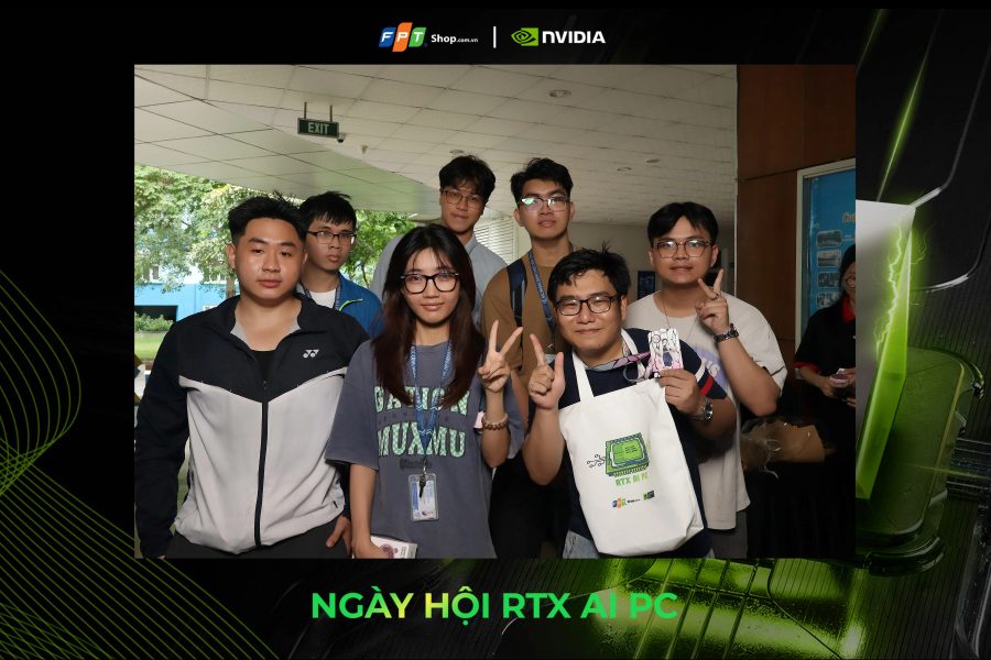 Chupbox Photobooth activity for Nvidia Promotion at University of Information Technology