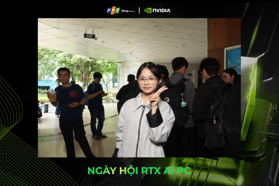 Chupbox Photobooth activity for Nvidia Promotion at University of Information Technology
