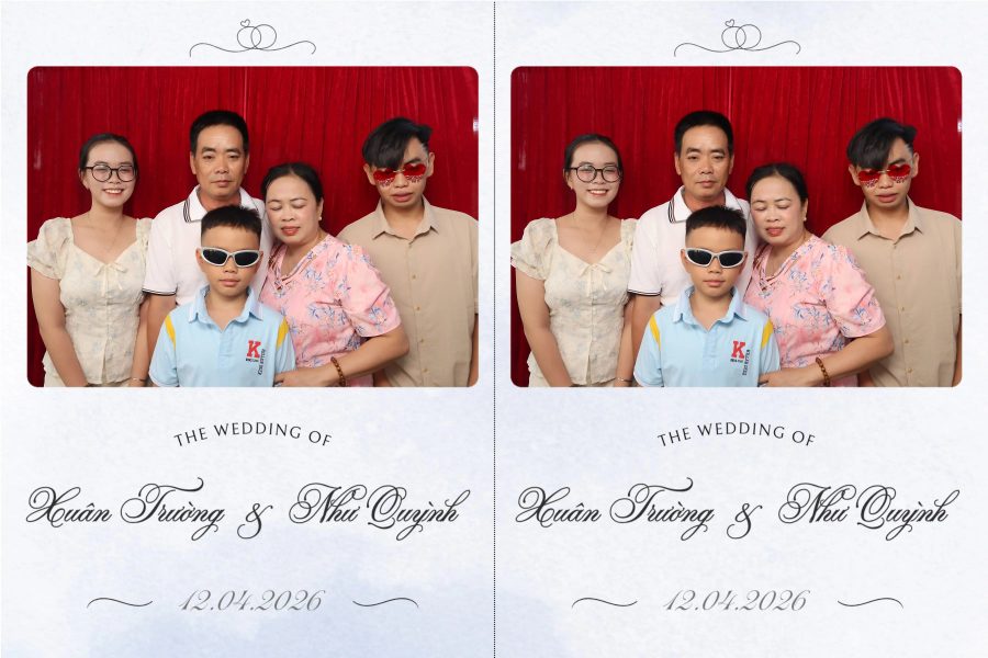 Chupbox Wedding Photobooth for Truong & Quynh at Luxury Palace