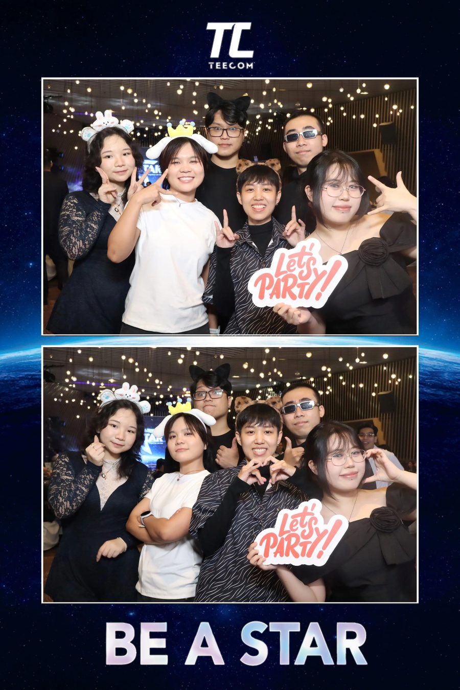 Chupbox Photobooth for Year-end party 2026 of Teecom at Capella Gallery Hall