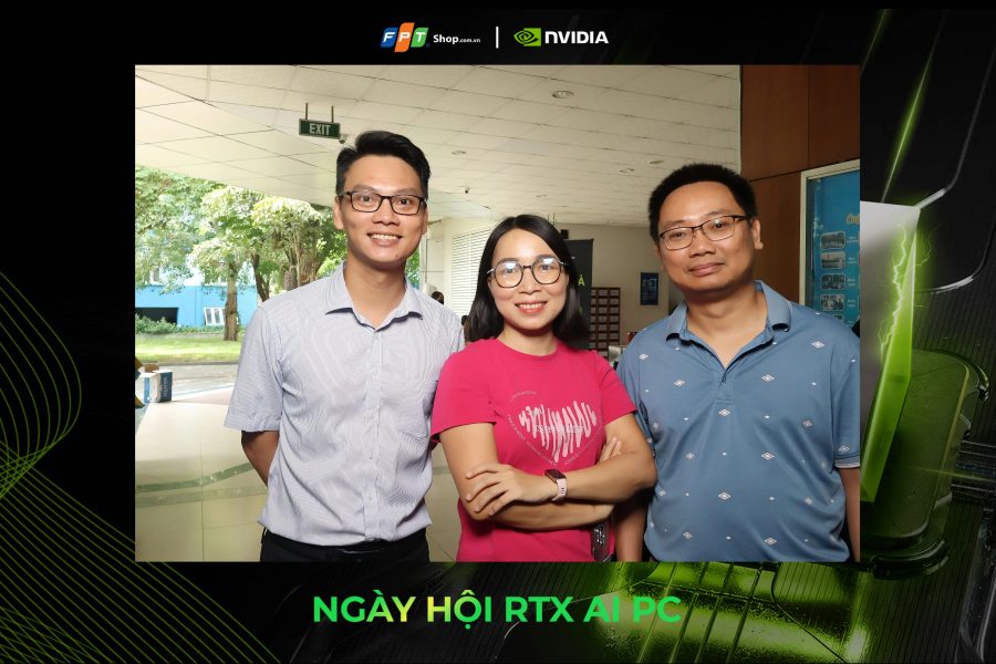 Chupbox Photobooth activity for Nvidia Promotion at University of Information Technology