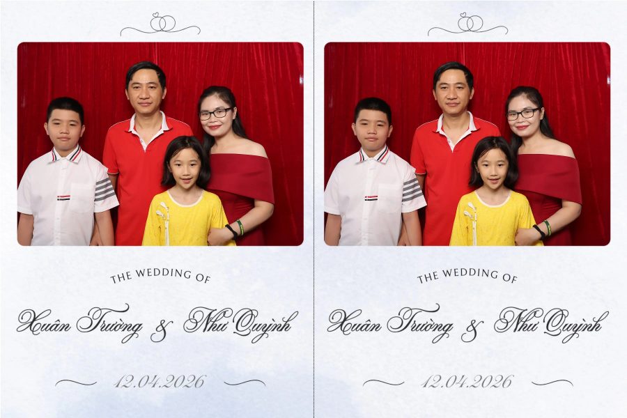 Chupbox Wedding Photobooth for Truong & Quynh at Luxury Palace