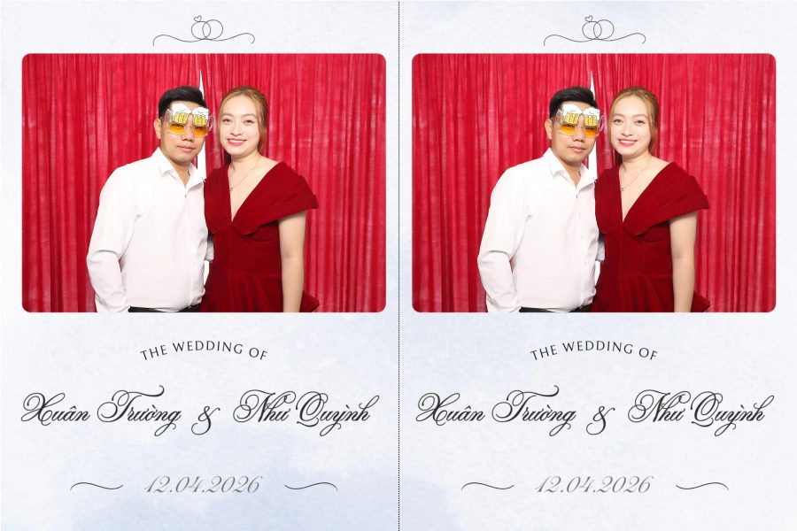 Chupbox Wedding Photobooth for Truong & Quynh at Luxury Palace