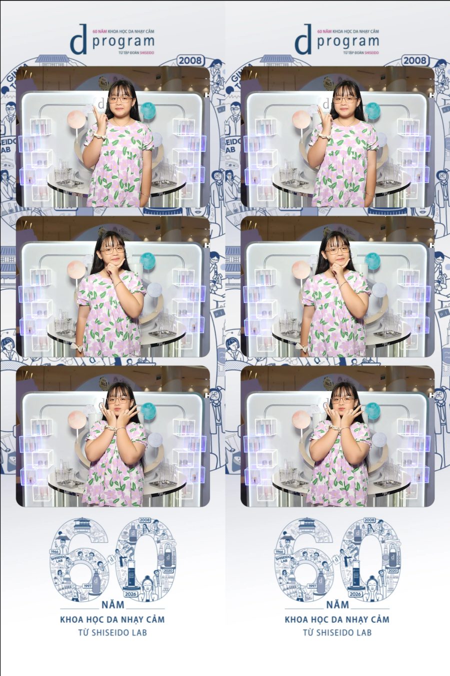 D program by Shiseido 60th Anniversary Promotion at Aeon Mall Tân Phú