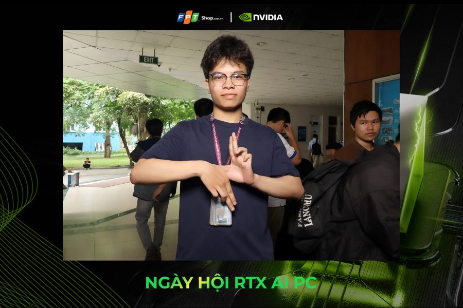 Chupbox Photobooth activity for Nvidia Promotion at University of Information Technology