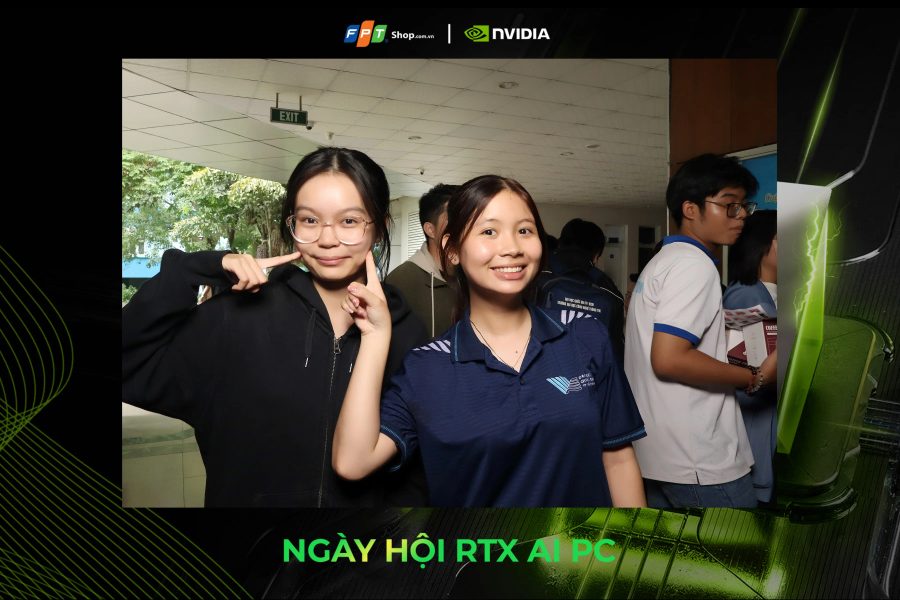 Chupbox Photobooth activity for Nvidia Promotion at University of Information Technology