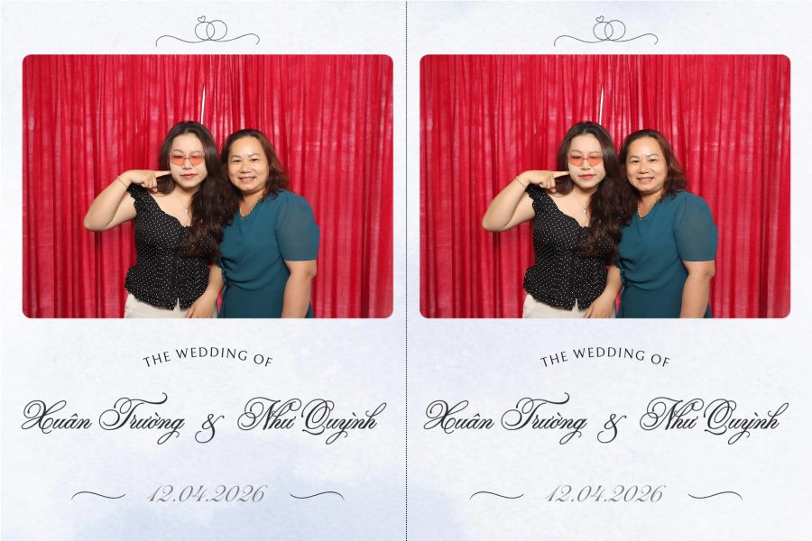 Chupbox Wedding Photobooth for Truong & Quynh at Luxury Palace